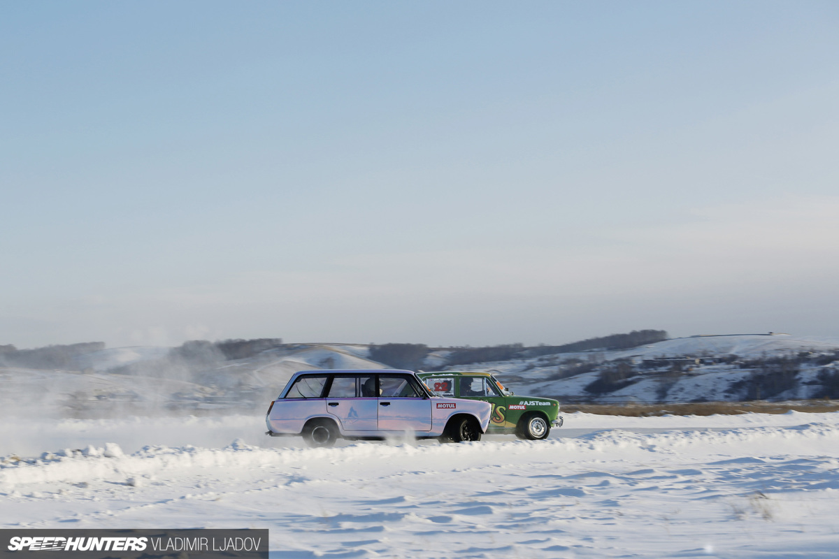 Winter Drift Battle in Krasnoyarsk, Siberia - pictures by Vladimir Ljadov for Speedhunters