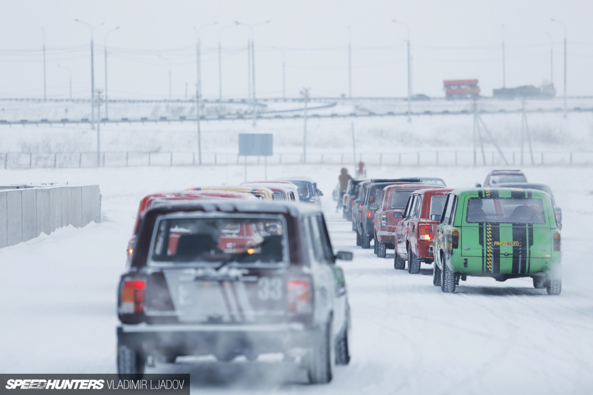 Winter Drift Battle in Krasnoyarsk, Siberia - pictures by Vladimir Ljadov for Speedhunters