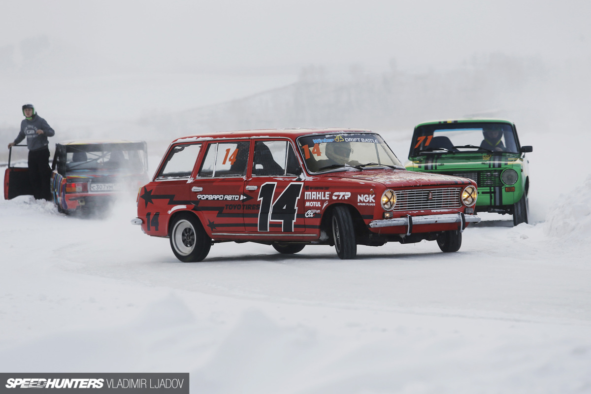 Winter Drift Battle in Krasnoyarsk, Siberia - pictures by Vladimir Ljadov for Speedhunters