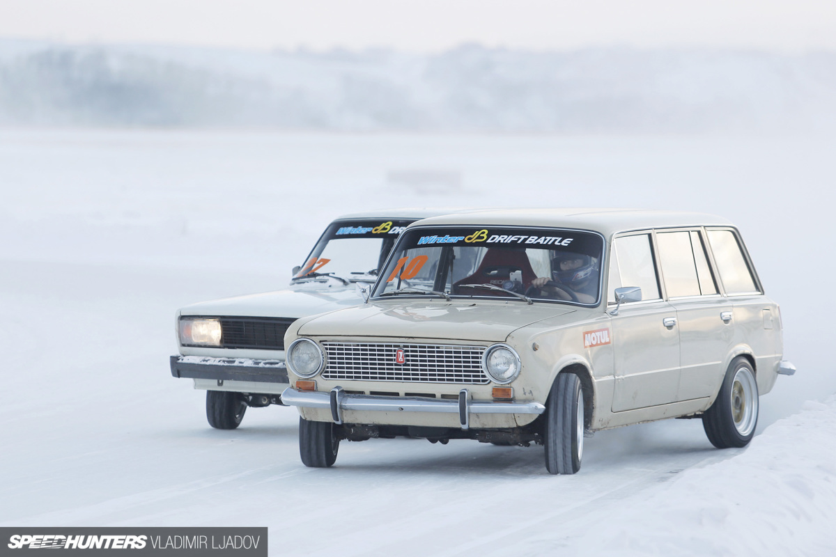 Winter Drift Battle in Krasnoyarsk, Siberia - pictures by Vladimir Ljadov for Speedhunters