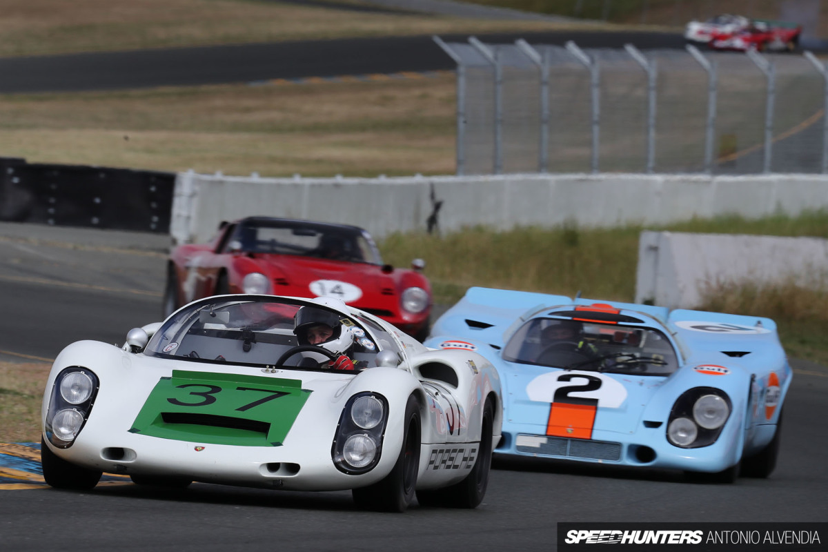 Sonoma Speed Festival Porsche 910 917K Luftgekuhlt Antonio Alvendia