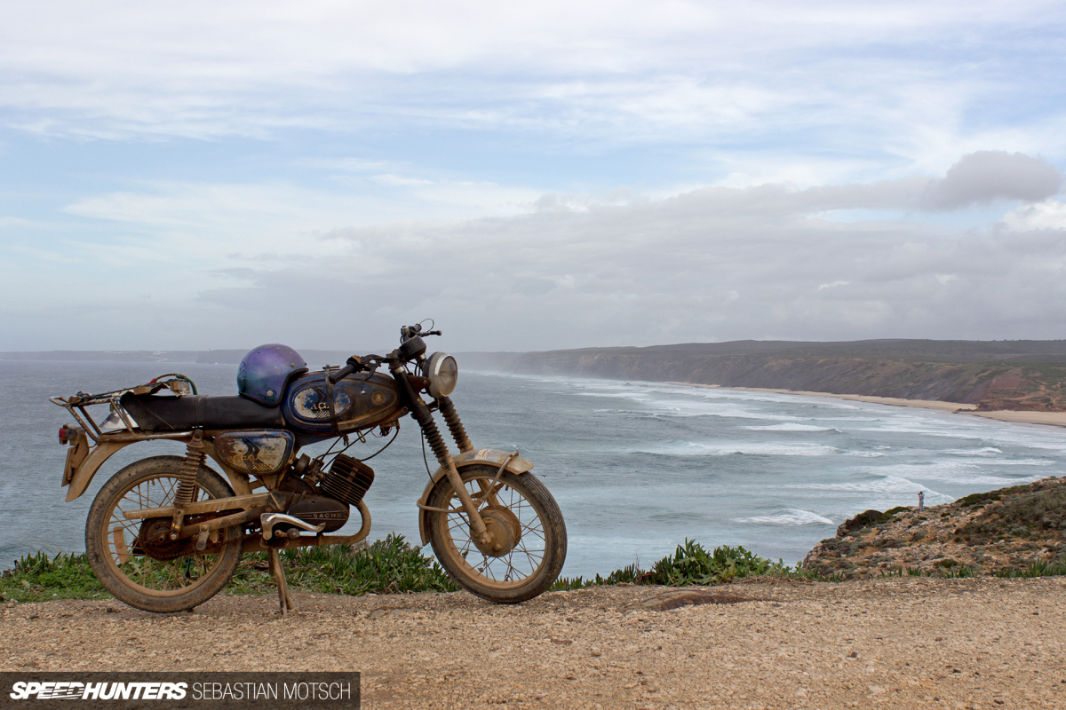 Macal Motorcycle at Algarve Coast Portugal by Sebastian Motsch