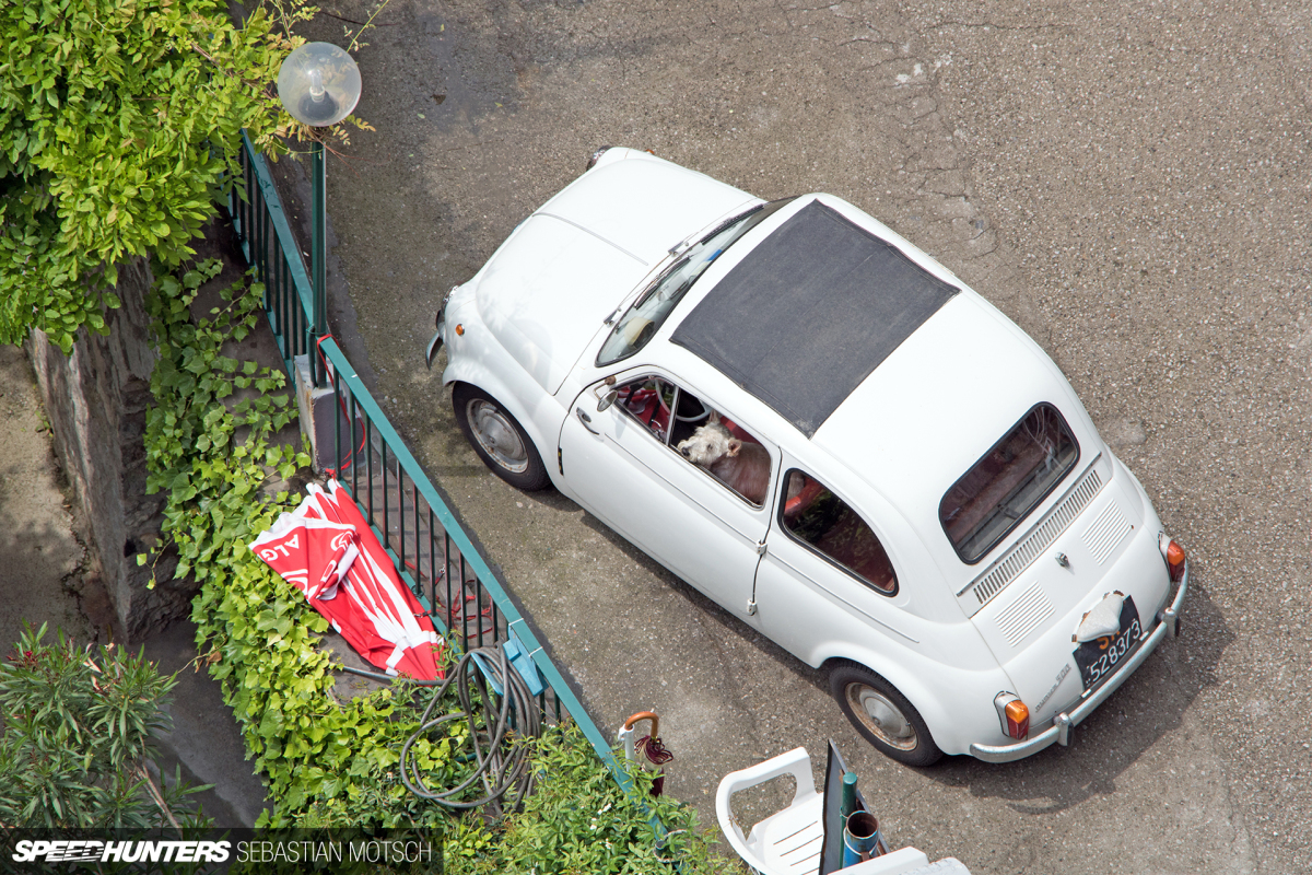 FIAT Nuova 500 at Amalfi Coast Italy by Sebastian Motsch