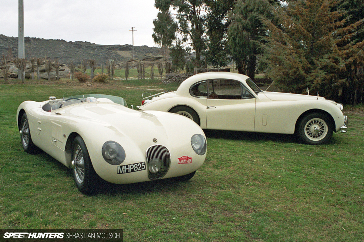 Jaguar C-Type XK140 in New Zealand by Sebastian Motsch