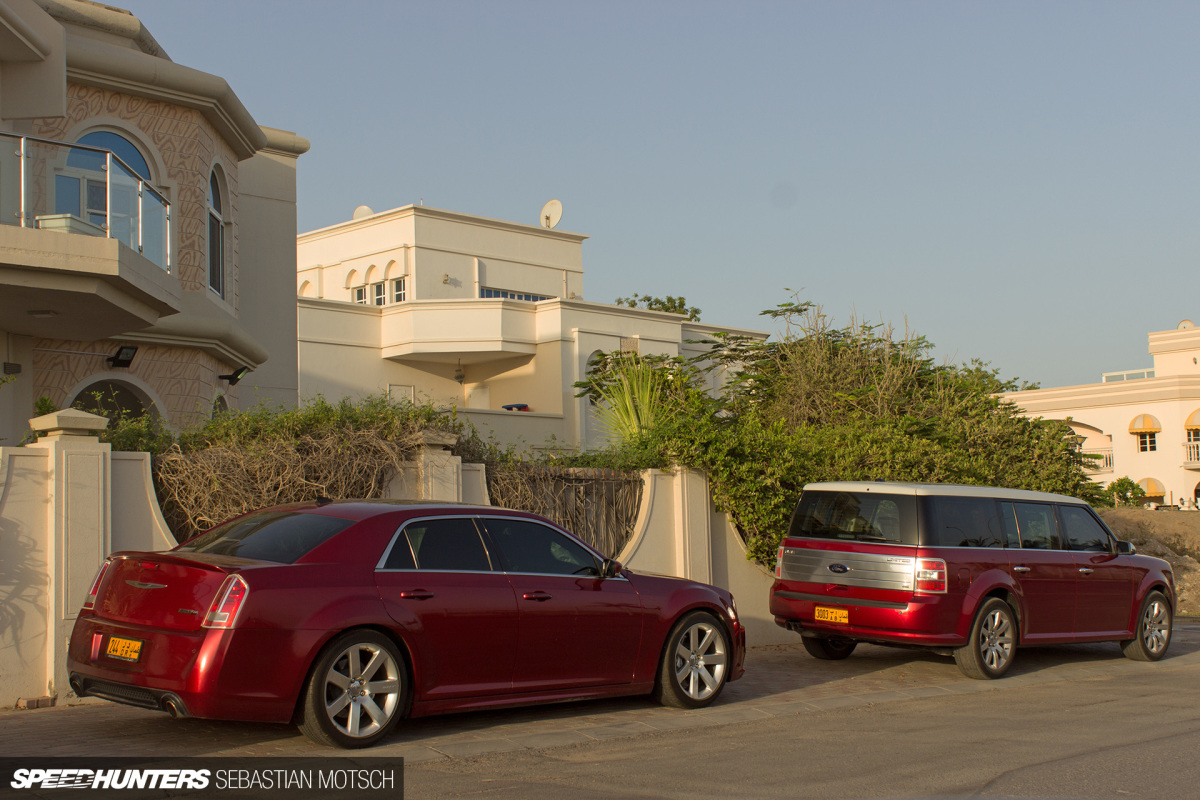 Speedhunters Chrysler 300C and Ford Fusion in Oman by Sebastian Motsch