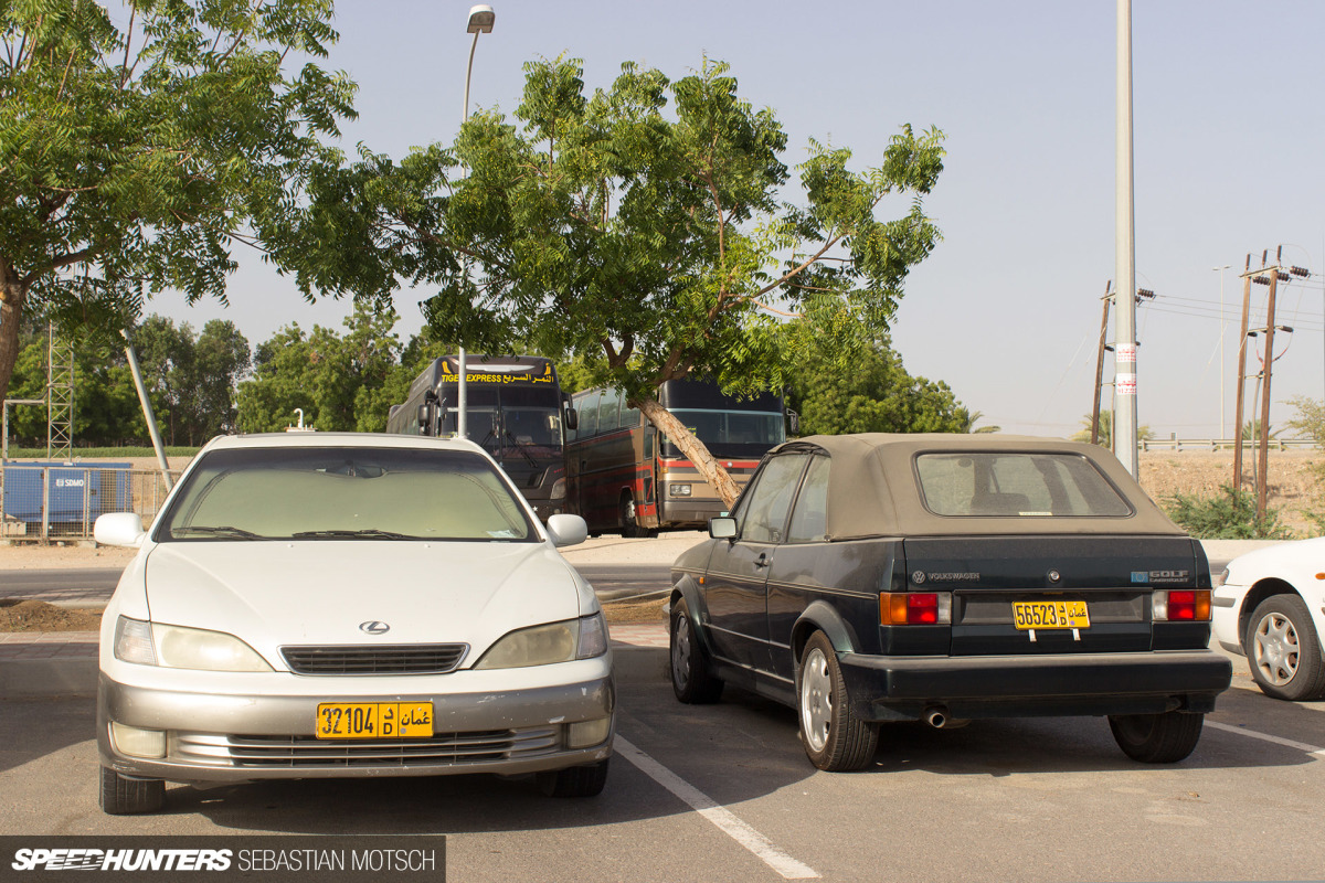 Speedhunters Lexus ES and VW Golf Cabrio in Oman by Sebastian Motsch