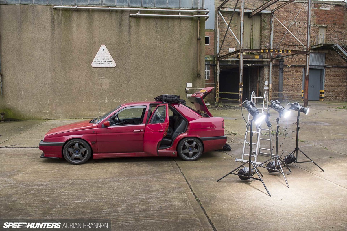 adrian brannan speedhunters alfa romeo 155 q4-16