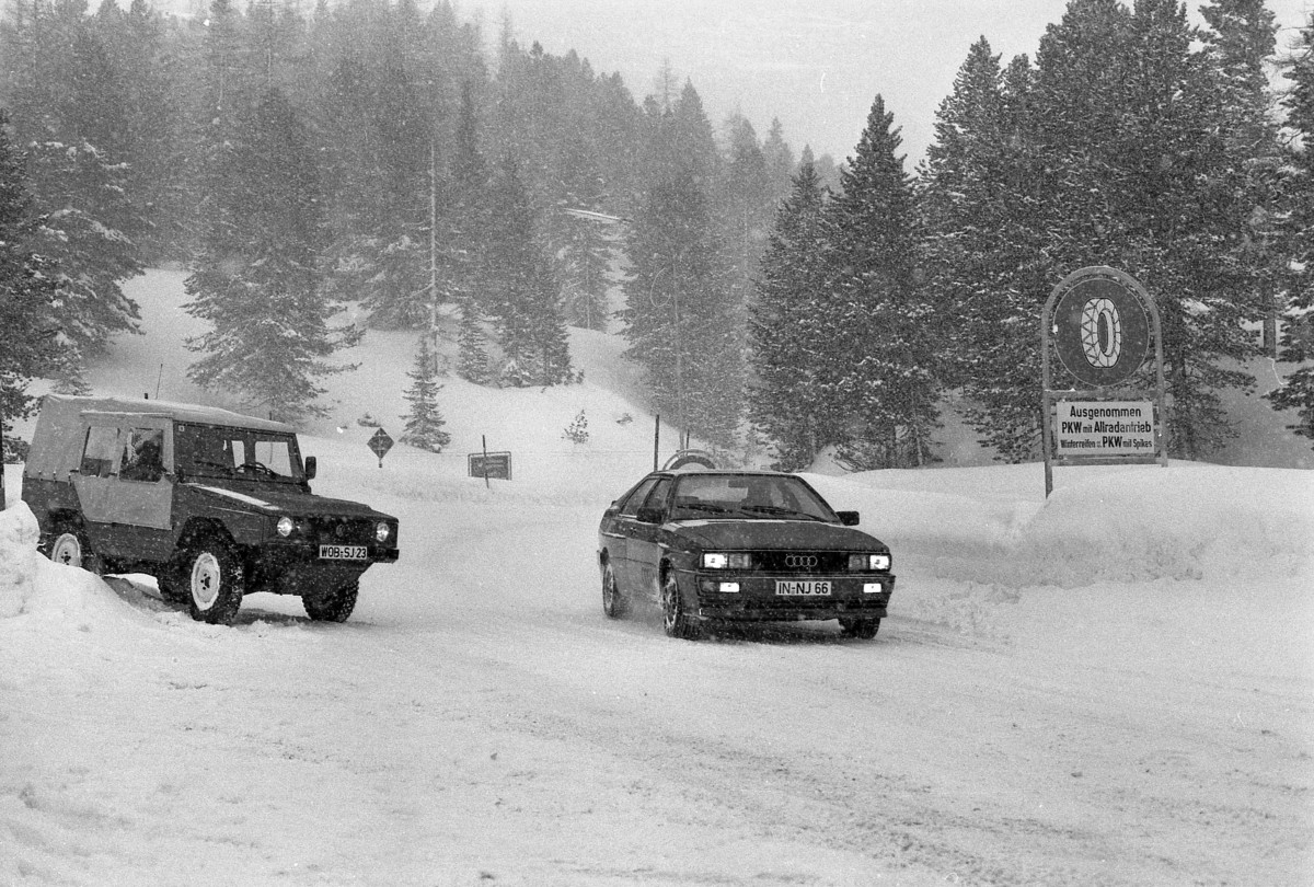 VW Iltis and Audi quattro