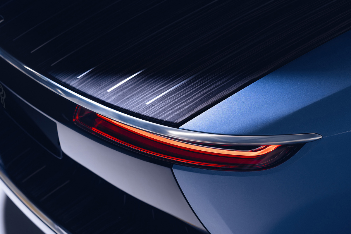 Rolls-Royce Boat Tail in Goodwood rear lamp