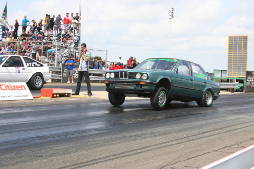 Tarlton Raceway – Feb 2011 – Sport Compact Series – 4cyl with big shot nos – 9.964sec @ 233.6kmh – H-Patern gearbox&nbsp;2