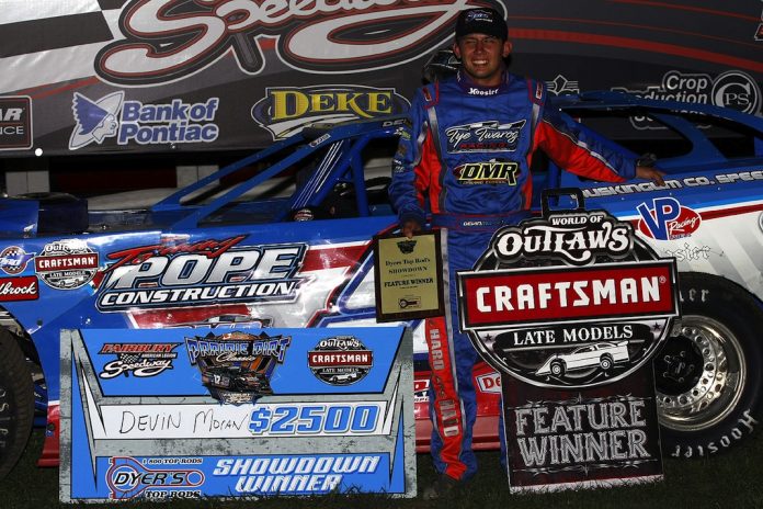 Moran Leads Fairbury Feature Winners  SPEED SPORT