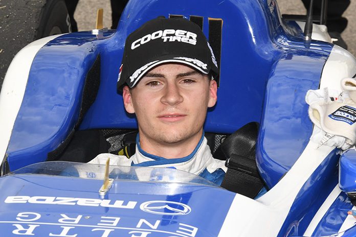 Colton Herta In Car Herta