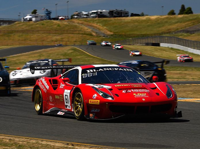 Miguel Molina and Toni Vilander Miguel Molina and Toni Vilander on their way to victory Saturday at Sonoma Raceway.
