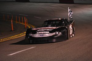 Jeremy Doss was a winner at All-American Speedway on Saturday night. (Don Thompson Photo)