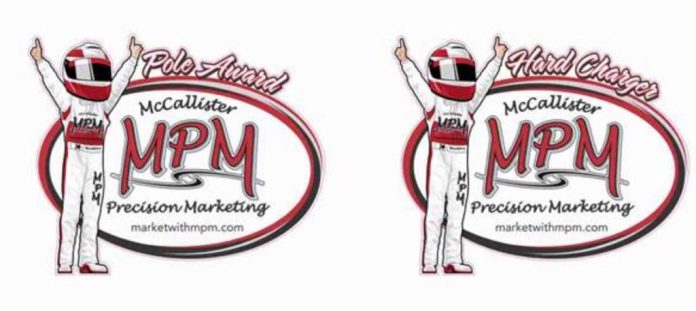MPM Marketing Awards McCallister Precision Marketing will support Atlanta Motor Speedway's Thursday Thunder program.