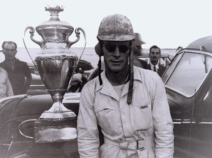 Red Byron Red Byron, shown here in 1948, will enter the Motorsports Hall of Fame of America in 2020. (NASCAR Photo)
