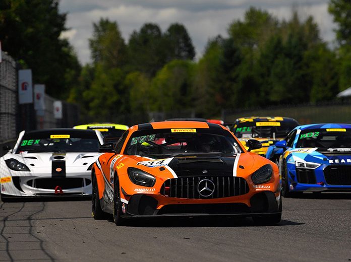 Kenny Murillo and Christian Szymczak Kenny Murillo and Christian Szymczak drove the No. 34 Murillo Racing Mercedes-AMG GT4 to victory Saturday at Portland Int'l Raceway.