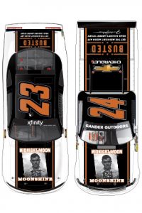 Junior Johnson's Midnight Moon will support GMS Racing at Bristol Motor Speedway in August.