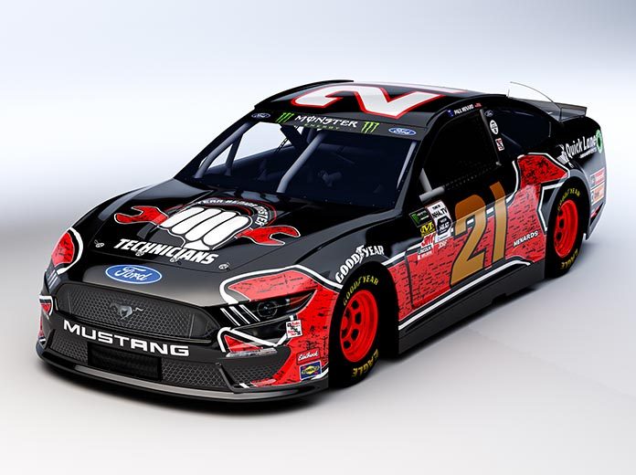 Wood Brothers Racing and Paul Menard will honor Ford and Lincoln Senior Master Technicians at Michigan Int'l Speedway this weekend. Wood Brothers Racing and Paul Menard will honor Ford and Lincoln Senior Master Technicians at Michigan Int'l Speedway this weekend.