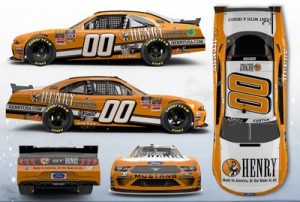 The Henry Repeating Arms No. 00 Ford Mustang will be driven by Stewart-Haas Racing with Fred Biagi driver Cole Custer at Road America.