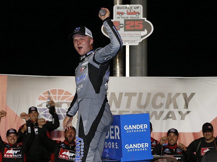 Tyler Ankrum has joined GMS Racing for the 2020 NASCAR Gander Outdoors Truck Series season. (NASCAR Photo) Tyler Ankrum has joined GMS Racing for the 2020 NASCAR Gander Outdoors Truck Series season. (NASCAR Photo)