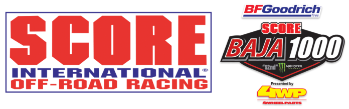SCORE Baja Logos