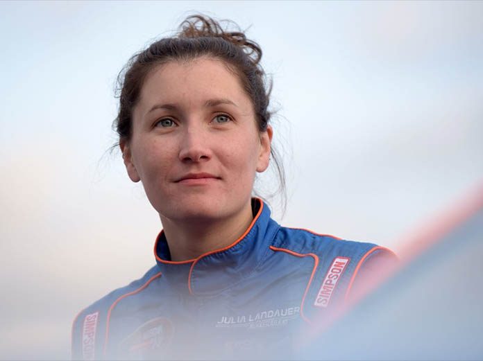 Julia Landauer has landed a full-time ride in the NASCAR Whelen Euro Series. Julia Landauer has landed a full-time ride in the NASCAR Whelen Euro Series.