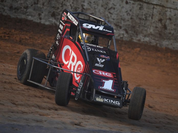 2020 Intl Midgets Huntly Michael Pickens Action Jeremy Ward Photo NZ Midget Championship Crown