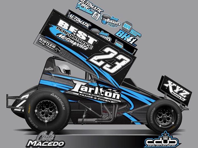Cole Macedo will drive the No. 23 entry for Jay Kiser this season. Cole Macedo will drive the No. 23 entry for Jay Kiser this season.
