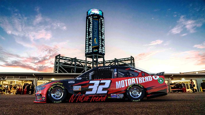 MotorTrend will sponsor Go Fas Racing and Corey LaJoie this weekend at Phoenix Raceway. MotorTrend will sponsor Go Fas Racing and Corey LaJoie this weekend at Phoenix Raceway.