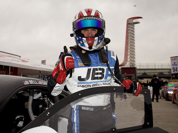 Andrew Davis claimed the pole for the second of two Pirelli GT4 America SprintX race on Saturday morning at Circuit of the Americas. Andrew Davis claimed the pole for the second of two Pirelli GT4 America SprintX race on Saturday morning at Circuit of the Americas.