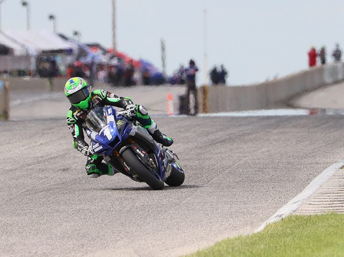Monster Energy Attack Performance Yamaha's Cameron Beaubier dominated the opening race in the 2020 HONOS Superbike Series at Road America. (Brian J. Nelson Photo) Monster Energy Attack Performance Yamaha's Cameron Beaubier dominated the opening race in the 2020 HONOS Superbike Series at Road America. (Brian J. Nelson Photo)