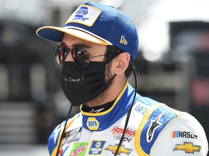 Chase Elliott will start from the pole during Sunday's NASCAR Cup Series race at Atlanta Motor Speedway. (Jared C. Tilton/Getty Images Photo) Chase Elliott will start from the pole during Sunday's NASCAR Cup Series race at Atlanta Motor Speedway. (Jared C. Tilton/Getty Images Photo)