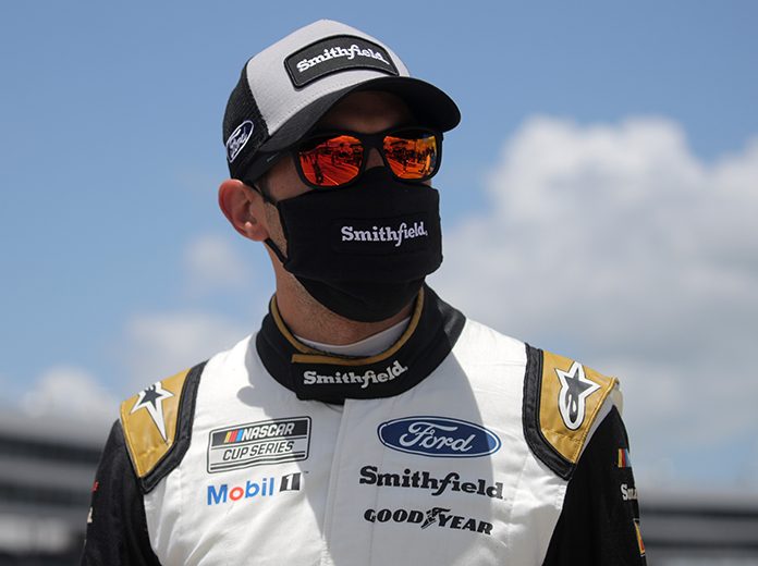 Aric Almirola has drawn the pole for Sunday's NASCAR Cup Series race at New Hampshire Motor Speedway. (Chris Graythen/Getty Images Photo) Aric Almirola has drawn the pole for Sunday's NASCAR Cup Series race at New Hampshire Motor Speedway. (Chris Graythen/Getty Images Photo)