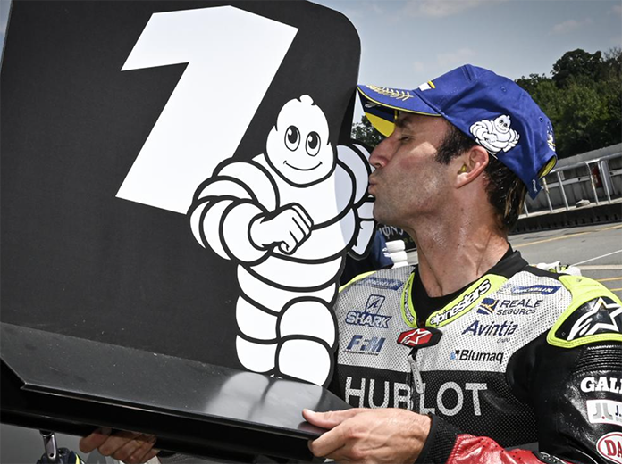 Johann Zarco claimed the pole for the MotoGP Czech Grand Prix at the Brno Circuit. (MotoGP Photo) Johann Zarco claimed the pole for the MotoGP Czech Grand Prix at the Brno Circuit. (MotoGP Photo)