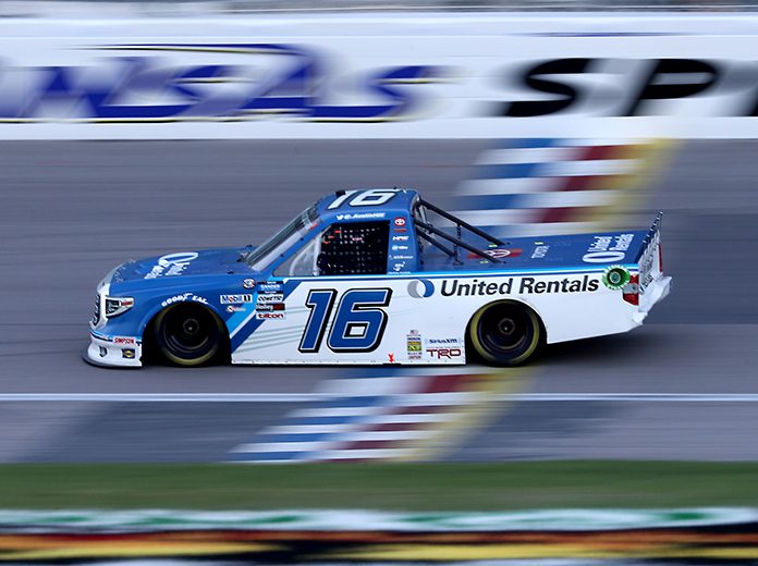 Austin Hill will remain with Hattori Racing Enterprises in 2021. (Jamie Squire/Getty Images Photo) Austin Hill will remain with Hattori Racing Enterprises in 2021. (Jamie Squire/Getty Images Photo)