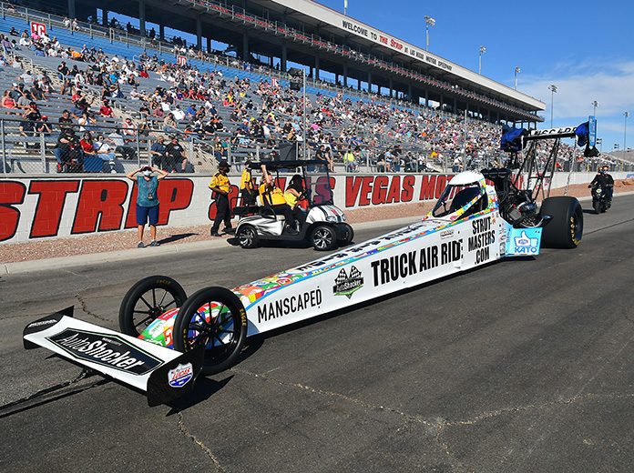 Strutmasters.com has extended its sponsorship support of Top Fuel pilot Justin Ashley. Strutmasters.com has extended its sponsorship support of Top Fuel pilot Justin Ashley.
