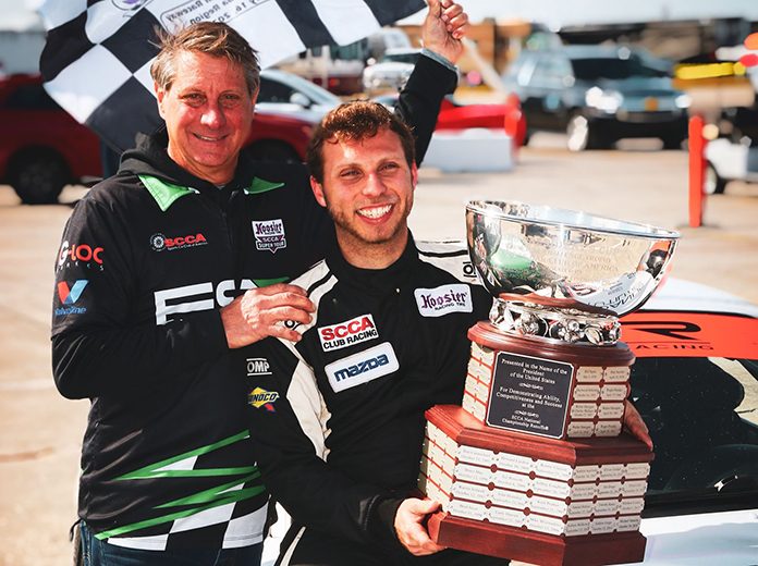 Preston Pardus (right) will race at his home track, Daytona Int'l Speedway, this weekend in the Mazda MX-5 Cup Series. Preston Pardus (right) will race at his home track, Daytona Int'l Speedway, this weekend in the Mazda MX-5 Cup Series.