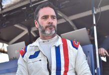 Johnson Battles Food Poisoning During Content Day Jimmie Johnson battled food poisoning, but still made it to IndyCar Content Day Thursday in Indianapolis. (IndyCar Photo)
