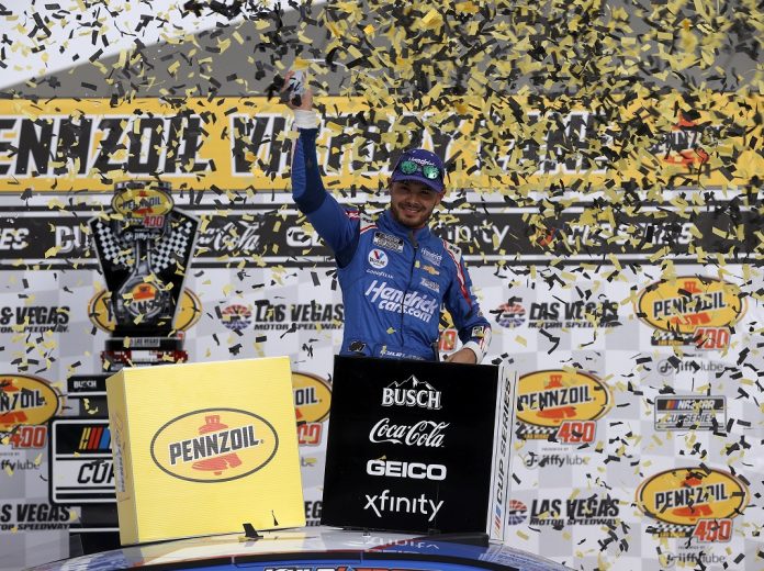 NASCAR Cup Series Pennzoil 400 presented by Jiffy Lube Larson