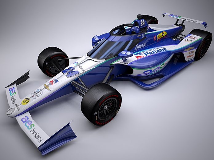 Dreyer & Reinbold Racing will carry the logos of the 500 Festival and AES Indiana during the Indianapolis 500. Dreyer & Reinbold Racing will carry the logos of the 500 Festival and AES Indiana during the Indianapolis 500.