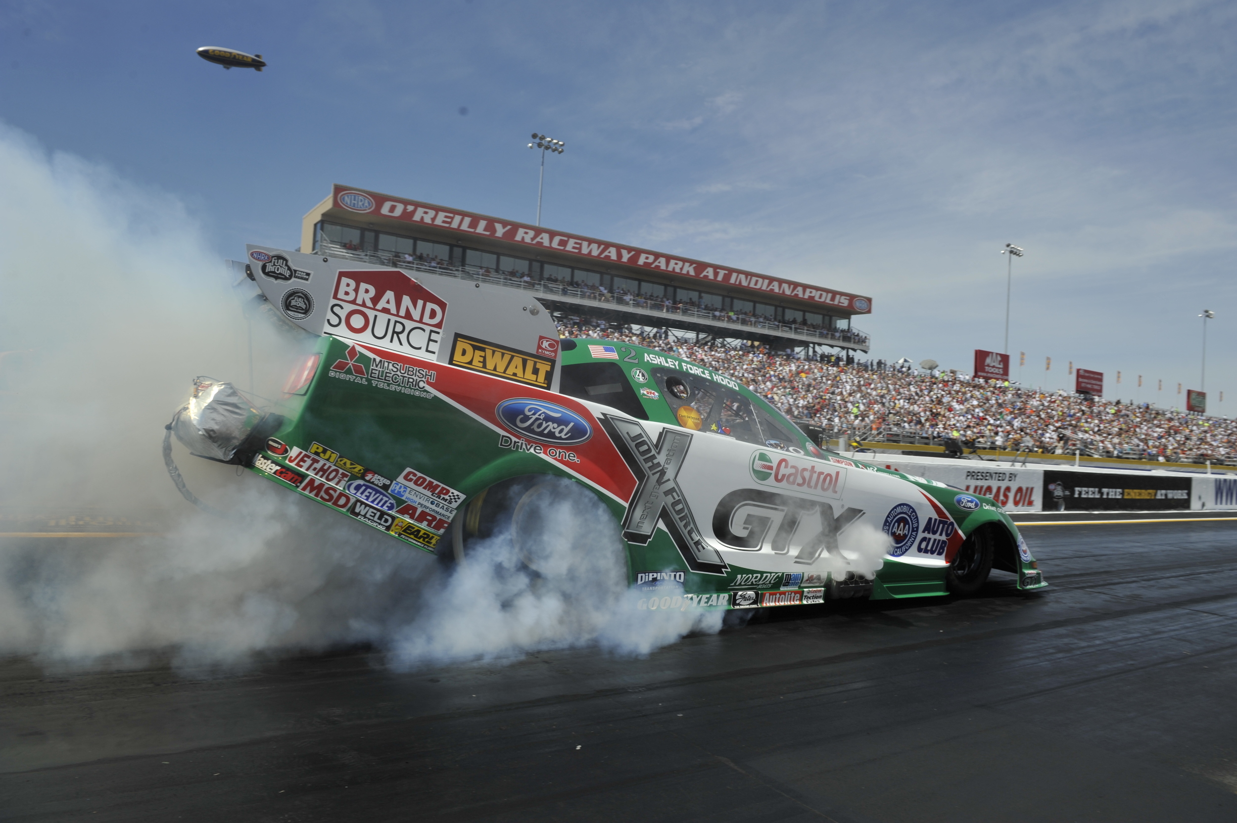 Ashley Force Hood at ORP