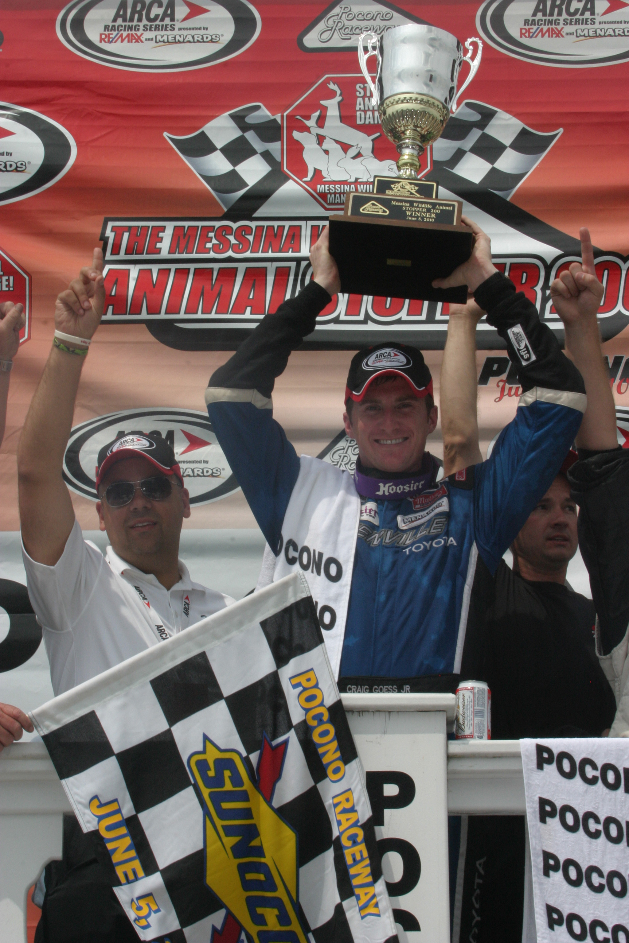 Goess at Pocono