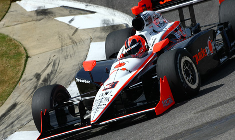 Castroneves Speeds In Alabama