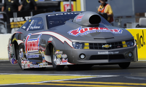 Anderson Penalized By NHRA