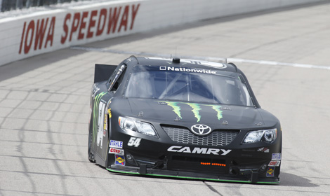 Sam Hornish Jr. Iowa Speedway NASCAR Speed Sport