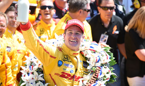 Ryan Hunter-Reay VL Indianapolis 500 Speed Sport