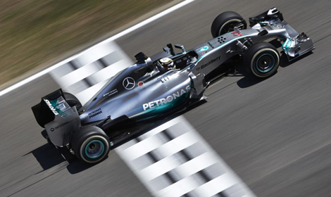 Hamilton On Barcelona Pole