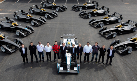 Formula E Cars Arrive