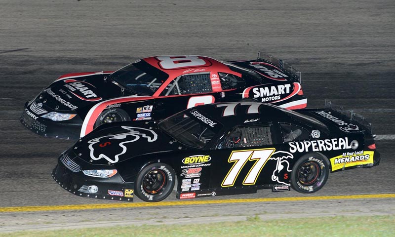 Matt Kenseth Ross Kenseth Slinger Nationals 2014
